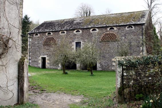A view of the barn at Dunthwaite House.