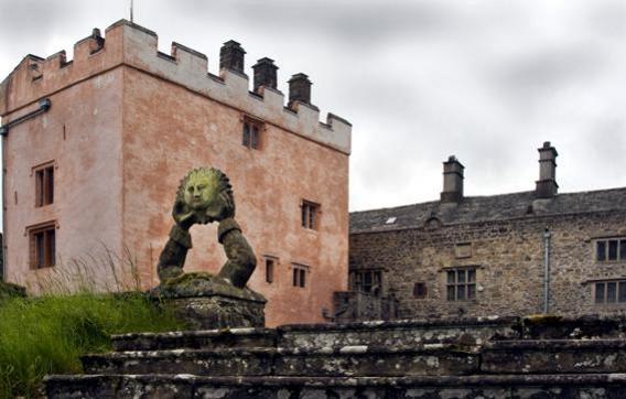 A view of Isel Hall and its Pele Tower.