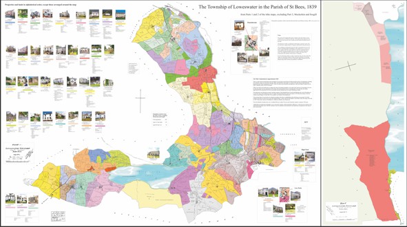 A picture of the Loweswater map.