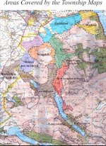 A picture of the Lorton map exhibit.